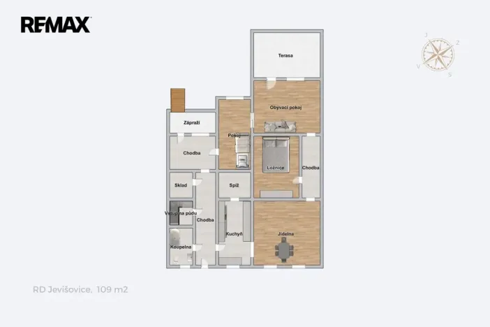 Prodej rodinného domu, Jevišovice, 172 m2