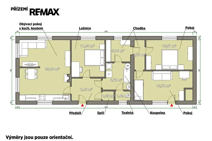 Prodej rodinného domu, Mezholezy, 96 m2
