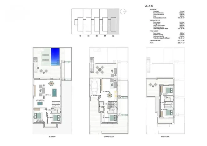 Prodej rodinného domu, Los Alcazares, Murcia, Španělsko, 224 m2