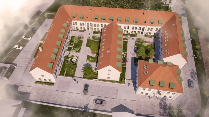Prodej bytu 1+kk, Brandýs nad Labem-Stará Boleslav - Stará Boleslav, Nábřeží, 36 m2