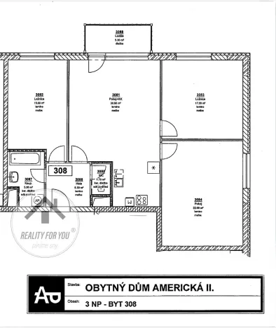 Prodej bytu 4+kk, Liberec, Americká, 105 m2