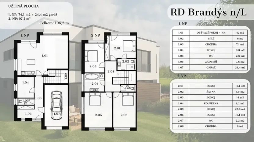 Prodej rodinného domu, Brandýs nad Labem-Stará Boleslav, Štefánikova, 172 m2