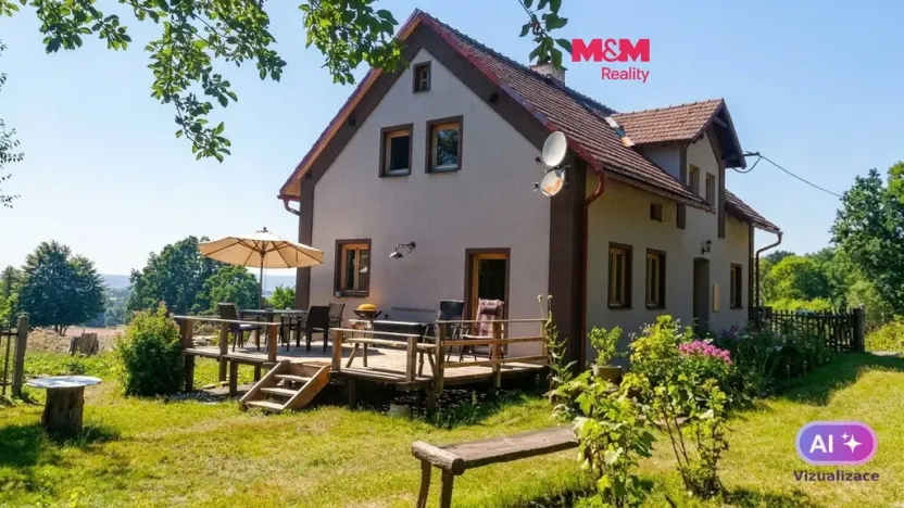 Prodej chalupy, Milhostov - Hluboká, 168 m2