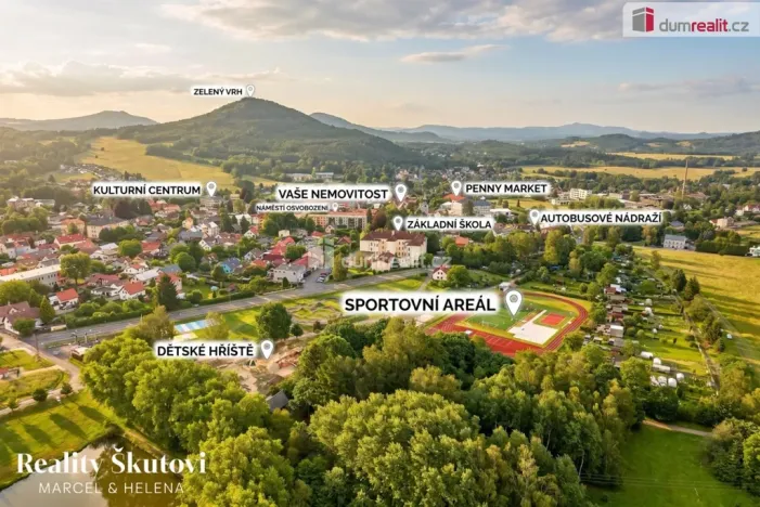 Prodej rodinného domu, Cvikov - Cvikov I, Kollárova, 350 m2