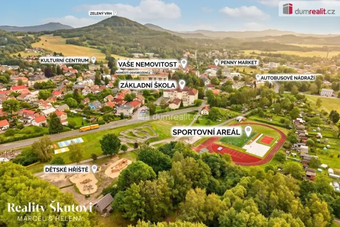 Prodej rodinného domu, Cvikov - Cvikov I, Kollárova, 350 m2