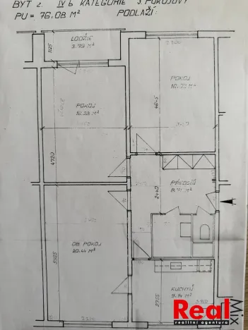 Prodej bytu 3+1, Brno - Bystrc, Teyschlova, 76 m2