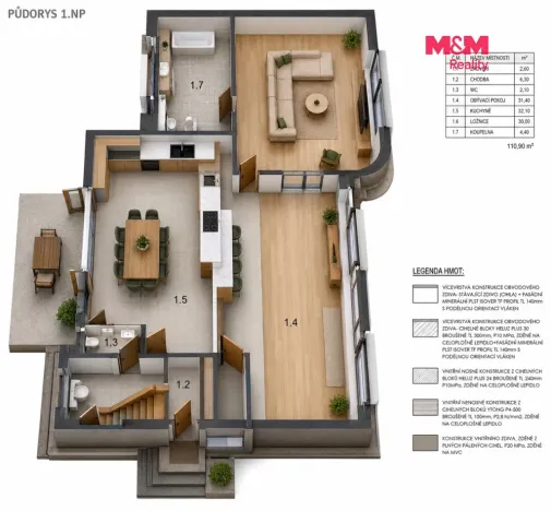 Prodej rodinného domu, Úvaly, Purkyňova, 234 m2