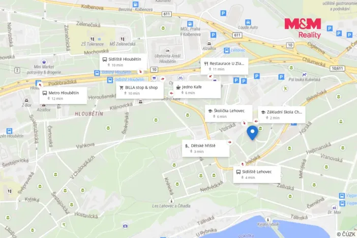 Prodej bytu 3+kk, Praha - Hloubětín, Kukelská, 67 m2
