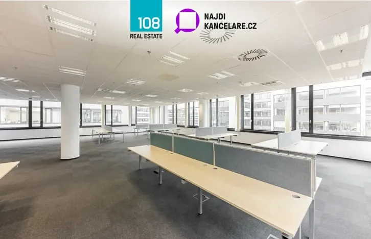 Pronájem kanceláře, Praha - Stodůlky, Siemensova, 4376 m2