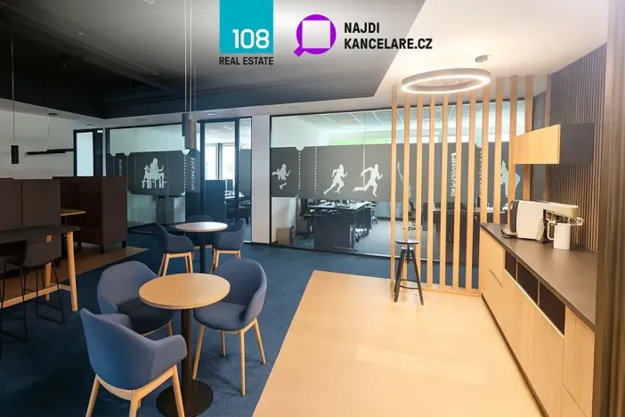Pronájem kanceláře, Praha - Smíchov, Karla Engliše, 589 m2