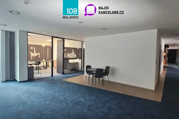 Pronájem kanceláře, Praha - Smíchov, Karla Engliše, 2207 m2