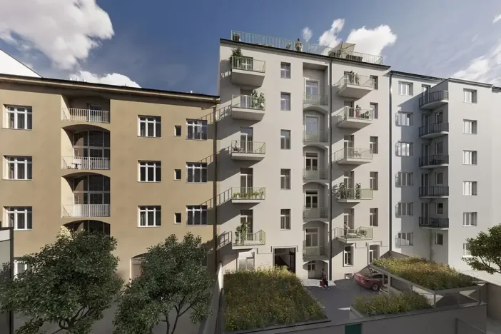 Prodej bytu 2+kk, Praha - Karlín, Křižíkova, 46 m2