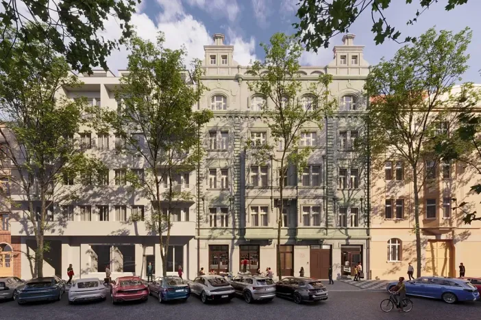 Prodej bytu 2+kk, Praha - Karlín, Křižíkova, 59 m2