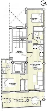 Prodej bytu 3+kk, Torrevieja, Alicante, Španělsko, 59 m2