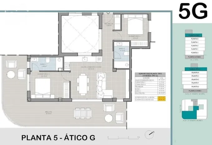 Prodej bytu 3+kk, Torrevieja, Alicante, Španělsko, 66 m2