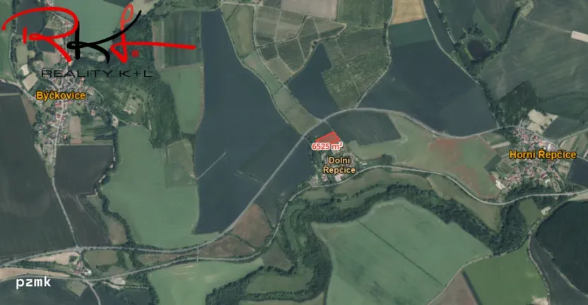 Pronájem zahrady, Liběšice - Horní Nezly, 6525 m2
