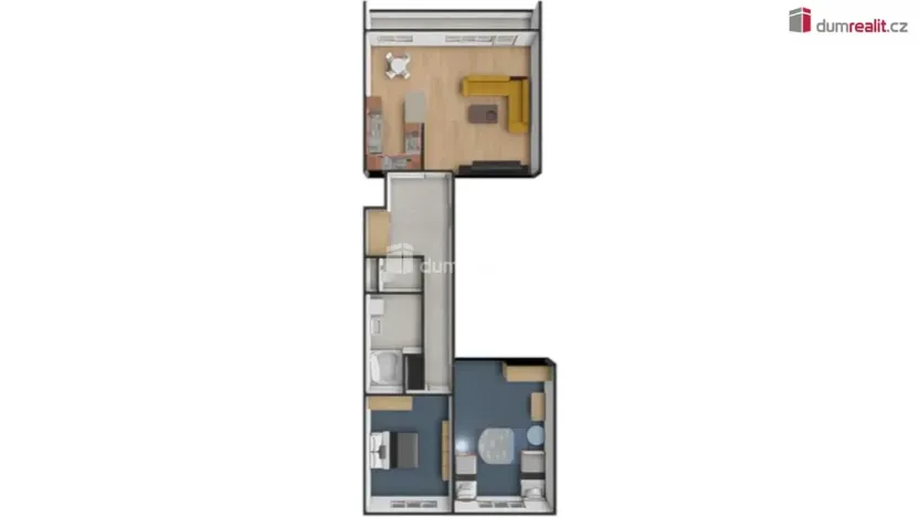 Pronájem bytu 3+kk, Praha - Stodůlky, Kurzova, 78 m2