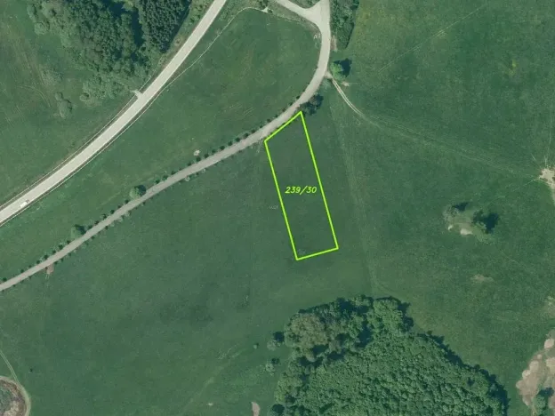 Dražba pozemku pro bydlení, Černá v Pošumaví, 4978 m2