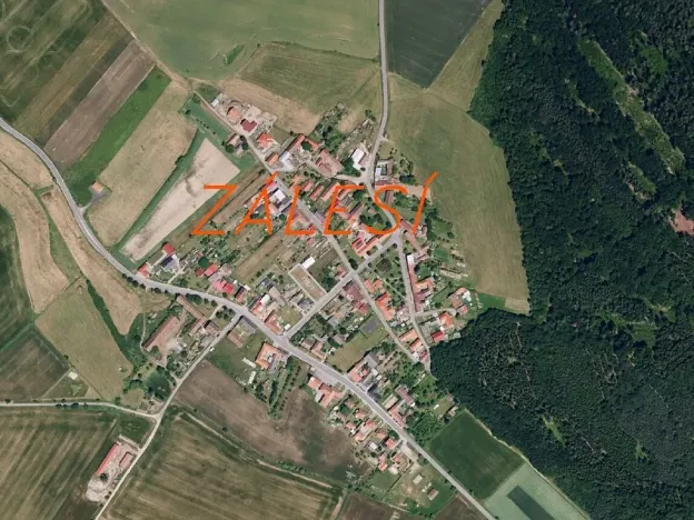 Dražba pozemku pro bydlení, Zálesí, 1254 m2