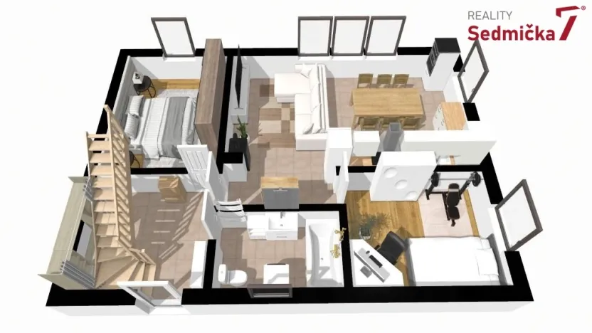 Prodej rodinného domu, Libice nad Doubravou, Kouzelná, 127 m2