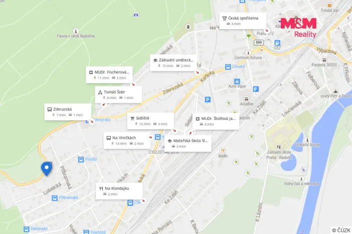 Prodej rodinného domu, Praha - Radotín, Zderazská, 110 m2