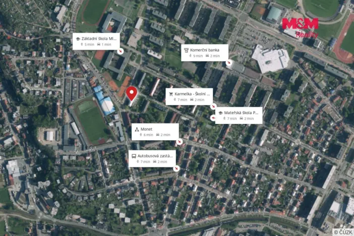 Pronájem bytu 2+1, Mladá Boleslav - Mladá Boleslav II, Sadová, 56 m2