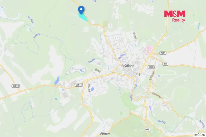 Prodej pozemku pro bydlení, Frýdlant, 5000 m2