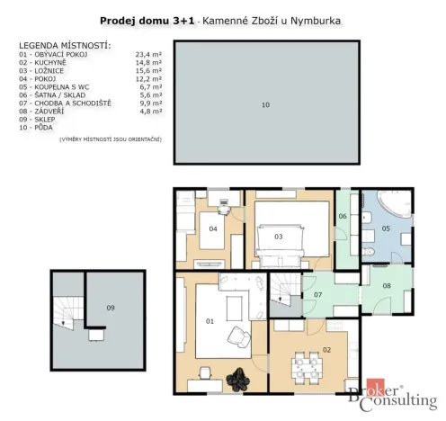 Prodej rodinného domu, Kamenné Zboží, 147 m2