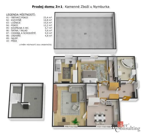 Prodej rodinného domu, Kamenné Zboží, 147 m2