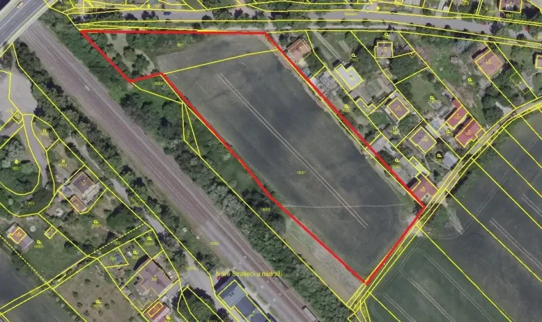 Prodej pozemku pro bydlení, Nové Strašecí, Nádražní, 12266 m2