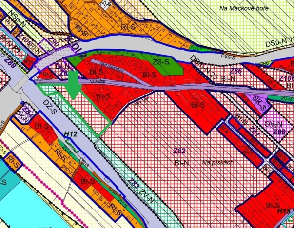 Prodej pozemku pro bydlení, Nové Strašecí, Nádražní, 12266 m2