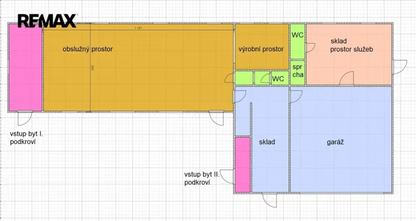 Prodej obchodního prostoru, Třebechovice pod Orebem, Pardubická, 293 m2