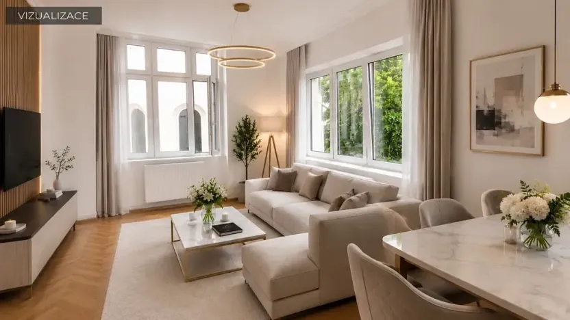 Pronájem bytu 1+1, Semily, Komenského náměstí, 40 m2