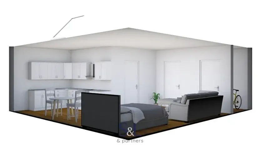 Pronájem bytu 1+kk, Mimoň, Nádražní, 29 m2