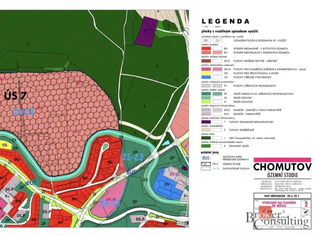 Prodej pozemku pro bydlení, Chomutov, 831 m2