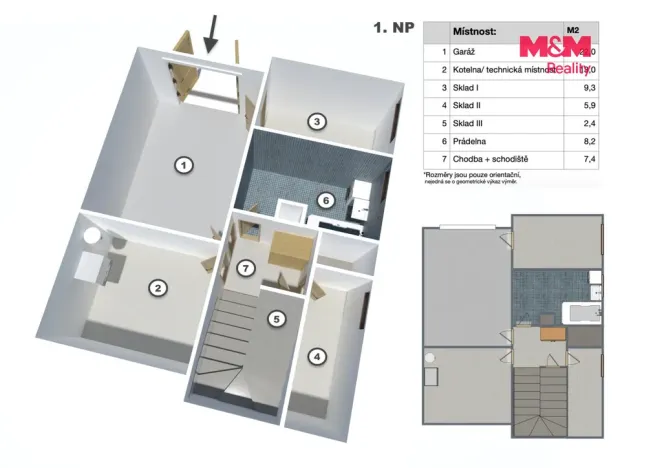 Prodej rodinného domu, Rudolfov, Na třešňovce, 129 m2