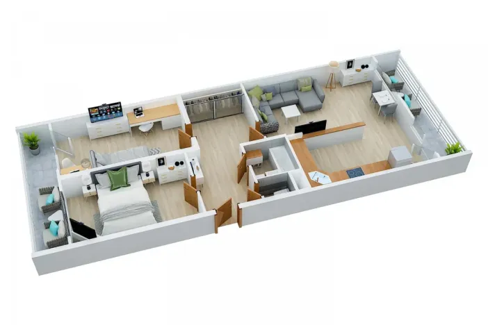 Prodej bytu 3+kk, Králův Dvůr, Nad Stadionem, 93 m2