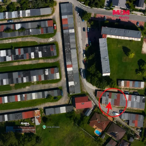 Pronájem garáže, Pardubice - Nové Jesenčany, 19 m2
