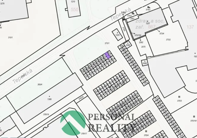 Prodej garáže, Mariánské Lázně - Úšovice, 20 m2