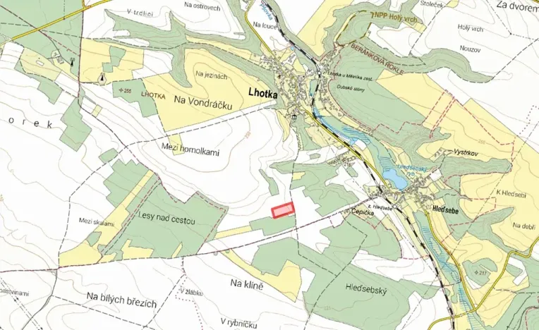 Prodej pole, Lhota, 14294 m2