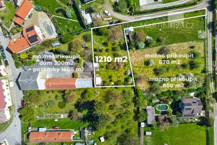 Prodej pozemku pro bydlení, Kamenný Přívoz - Hostěradice, 1210 m2