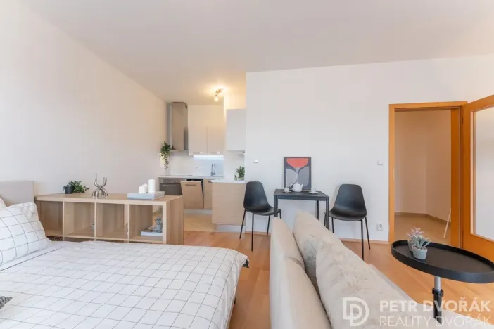 Prodej bytu 1+kk, Praha - Hloubětín, Nademlejnská, 38 m2