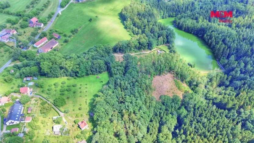 Prodej lesa, Ohnišov - Zákraví, 32996 m2