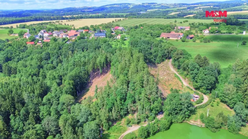 Prodej lesa, Ohnišov - Zákraví, 32996 m2