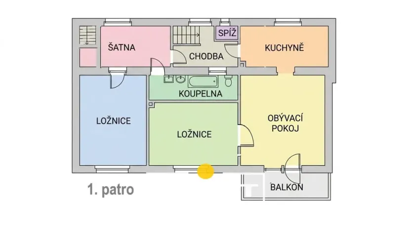 Prodej rodinného domu, Dobroměřice, Smetanova, 180 m2
