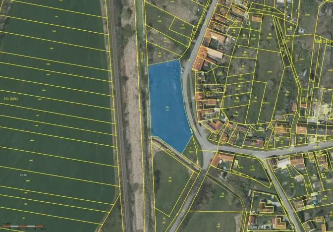 Prodej zahrady, Protivín, Rabiňská, 4308 m2