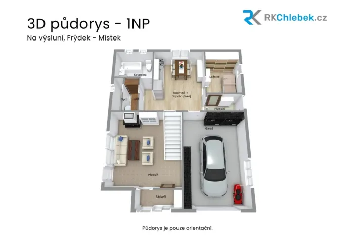 Prodej rodinného domu, Frýdek-Místek, Na Výsluní, 166 m2