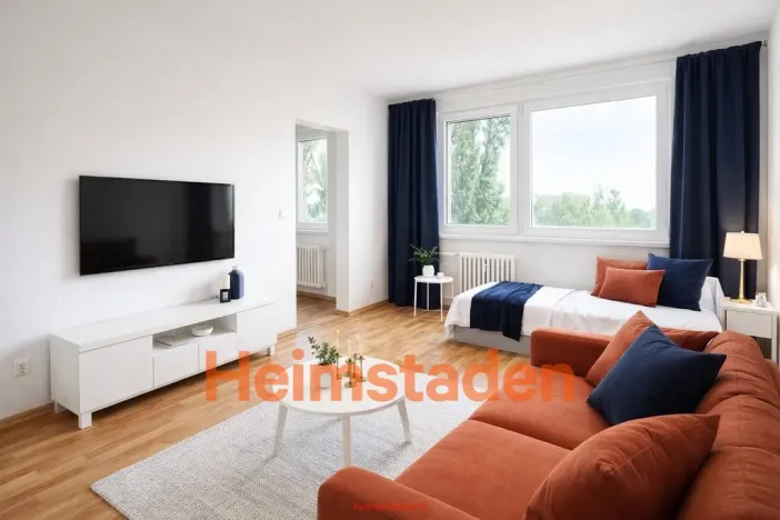 Pronájem bytu 1+kk, Karviná - Hranice, Slovenská, 30 m2