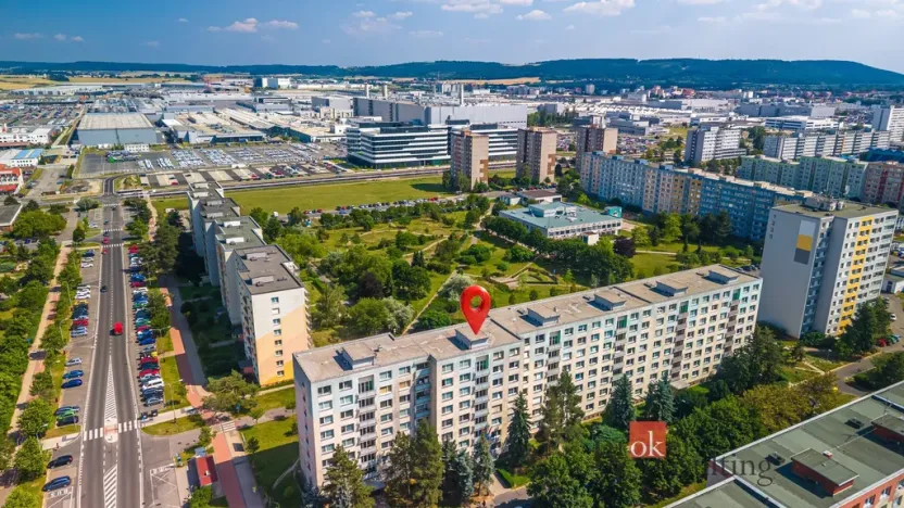 Pronájem bytu 2+kk, Mladá Boleslav - Mladá Boleslav II, 17. listopadu, 36 m2