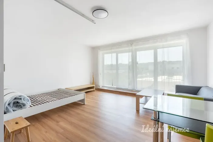 Pronájem bytu 1+kk, Praha - Vysočany, Na Harfě, 43 m2